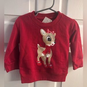 *SOLD* NWT 12M Rudolf Crewneck